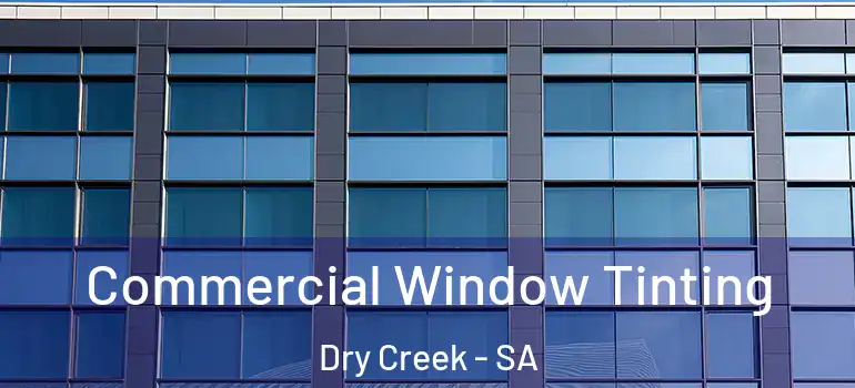 Commercial Window Tinting Dry Creek - SA