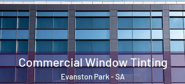 Commercial Window Tinting Evanston Park - SA