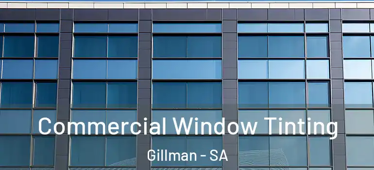 Commercial Window Tinting Gillman - SA