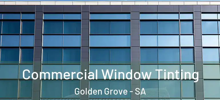 Commercial Window Tinting Golden Grove - SA