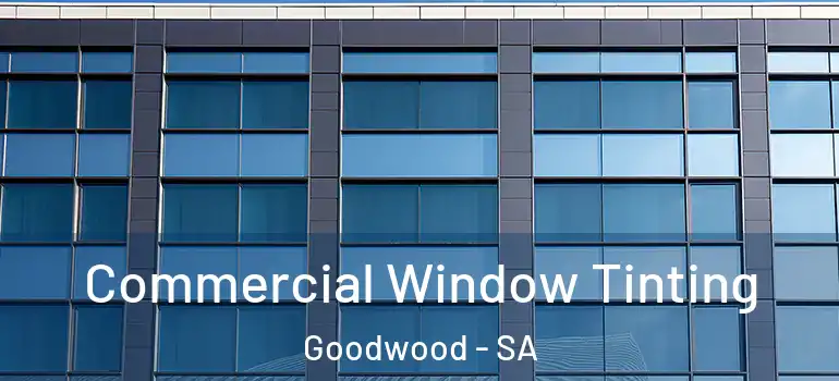 Commercial Window Tinting Goodwood - SA
