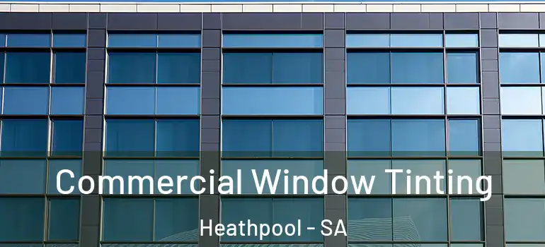 Commercial Window Tinting Heathpool - SA