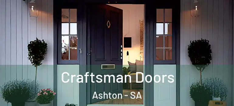 Craftsman Doors Ashton - SA