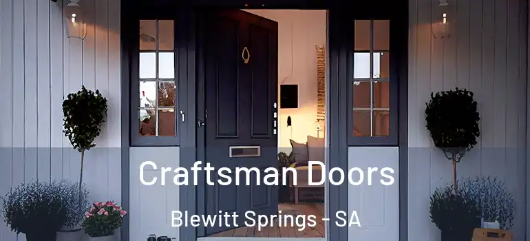 Craftsman Doors Blewitt Springs - SA
