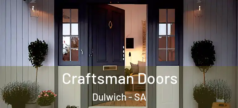 Craftsman Doors Dulwich - SA