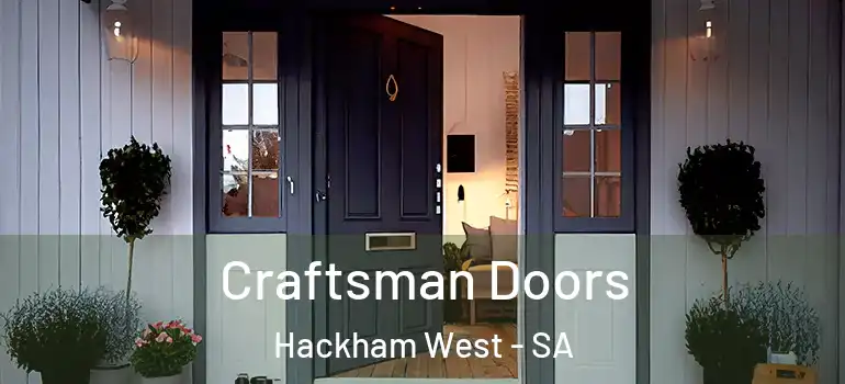 Craftsman Doors Hackham West - SA