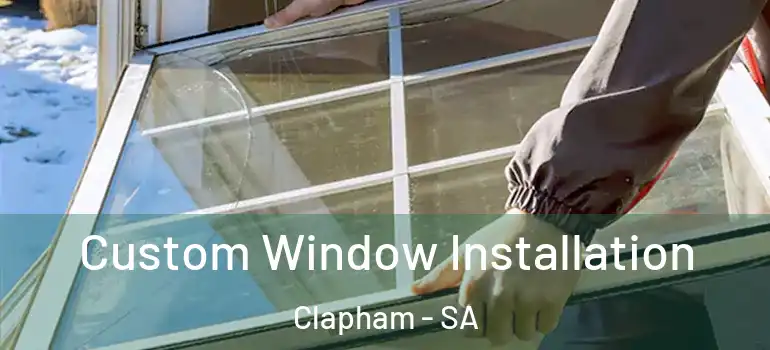 Custom Window Installation Clapham - SA