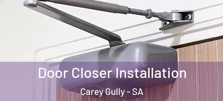 Door Closer Installation Carey Gully - SA