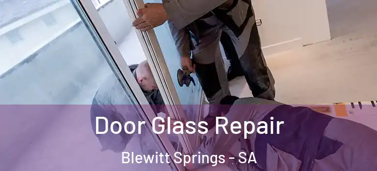 Door Glass Repair Blewitt Springs - SA
