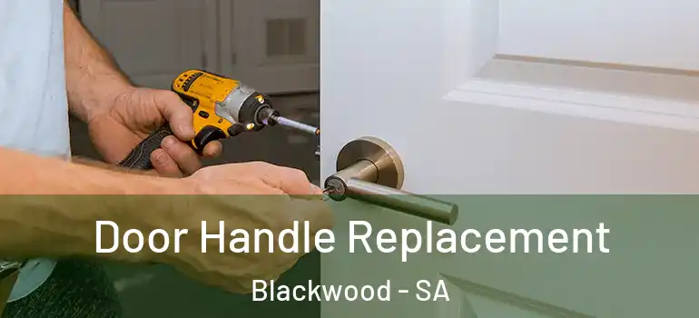 Door Handle Replacement Blackwood - SA