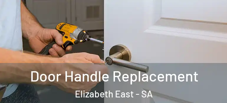 Door Handle Replacement Elizabeth East - SA