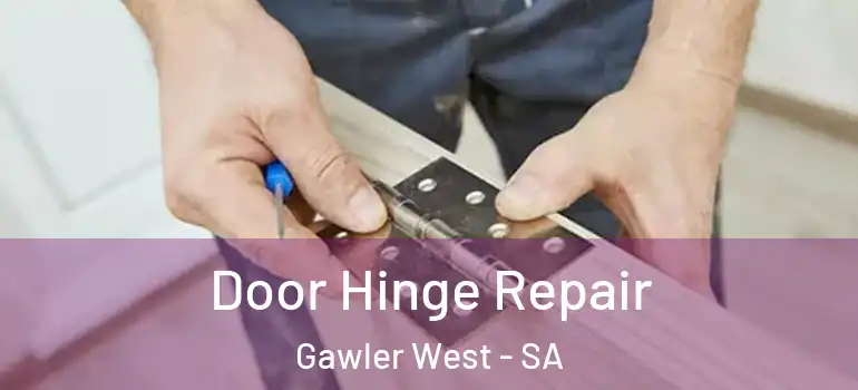 Door Hinge Repair Gawler West - SA
