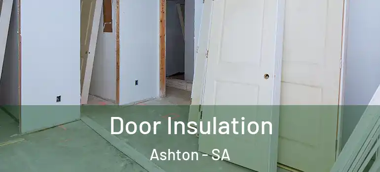Door Insulation Ashton - SA
