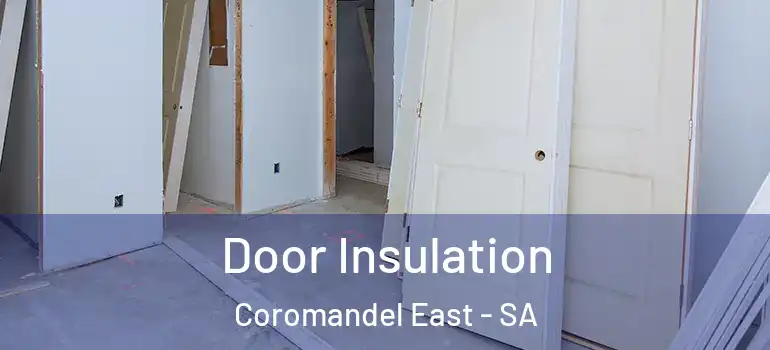 Door Insulation Coromandel East - SA