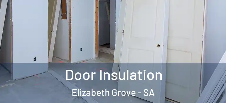 Door Insulation Elizabeth Grove - SA
