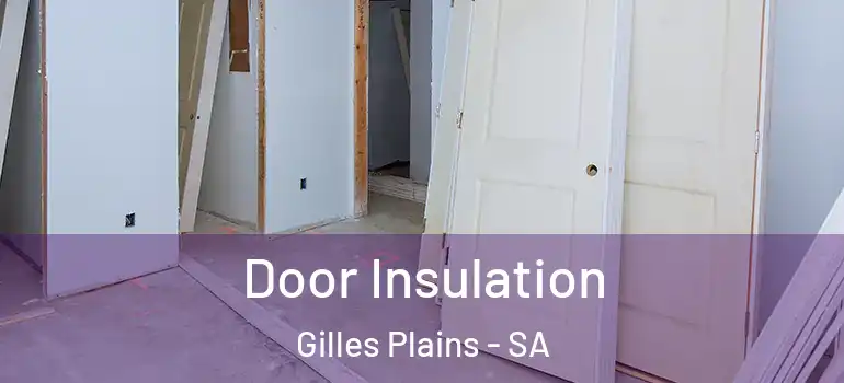 Door Insulation Gilles Plains - SA