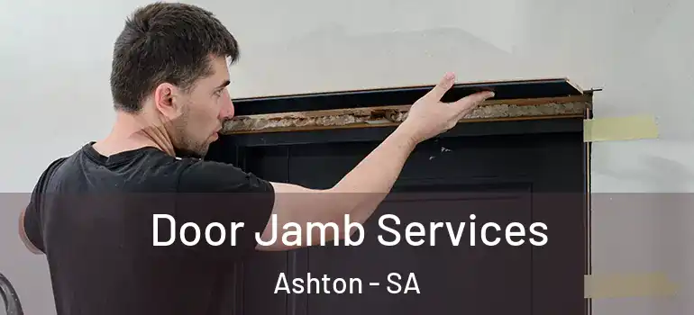 Door Jamb Services Ashton - SA