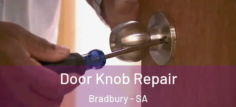 Door Knob Repair Bradbury - SA