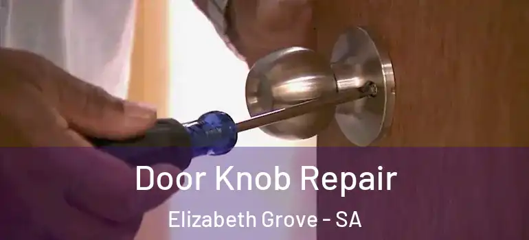 Door Knob Repair Elizabeth Grove - SA