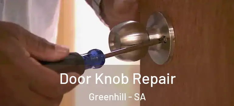 Door Knob Repair Greenhill - SA