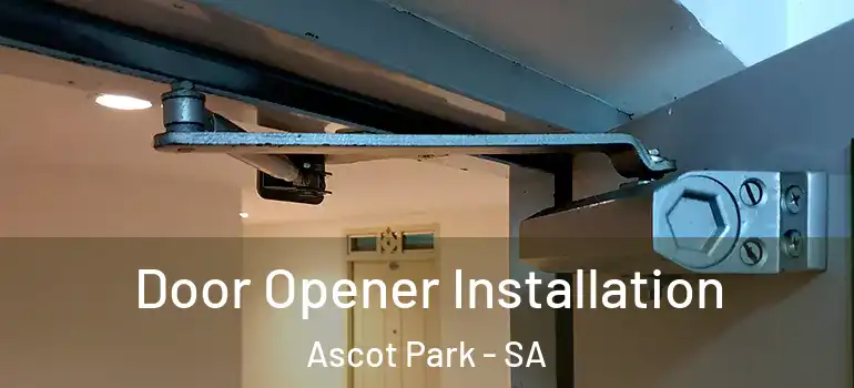 Door Opener Installation Ascot Park - SA