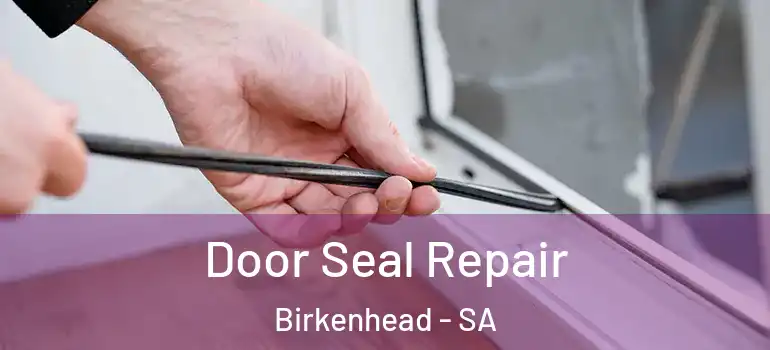 Door Seal Repair Birkenhead - SA