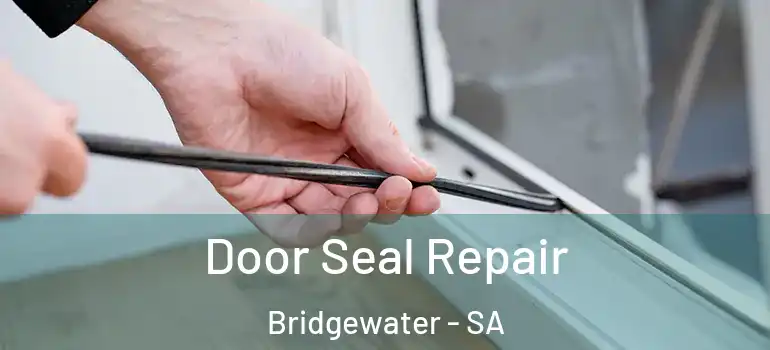 Door Seal Repair Bridgewater - SA