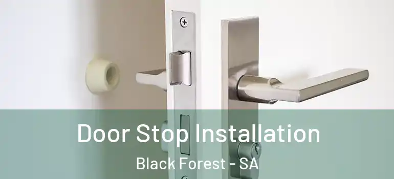 Door Stop Installation Black Forest - SA