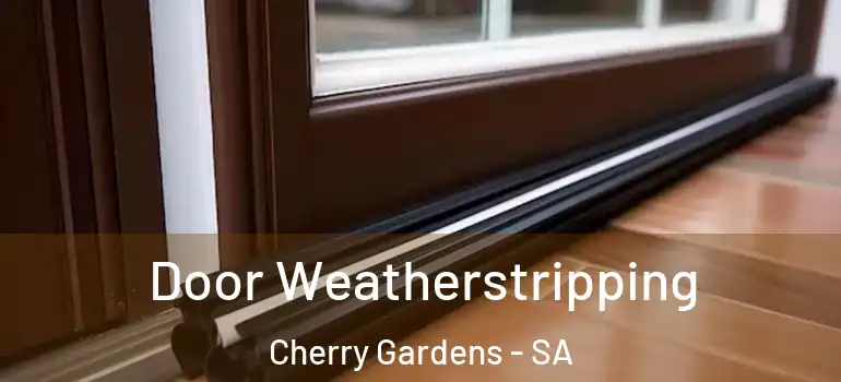 Door Weatherstripping Cherry Gardens - SA