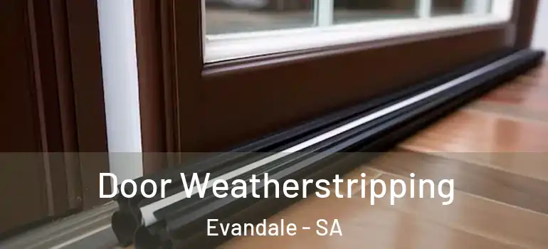Door Weatherstripping Evandale - SA