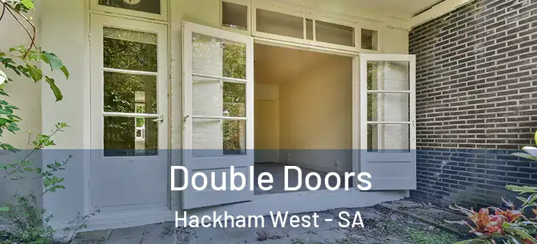 Double Doors Hackham West - SA
