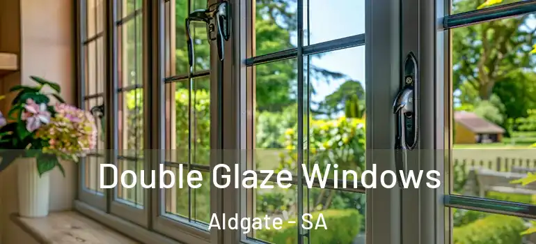 Double Glaze Windows Aldgate - SA