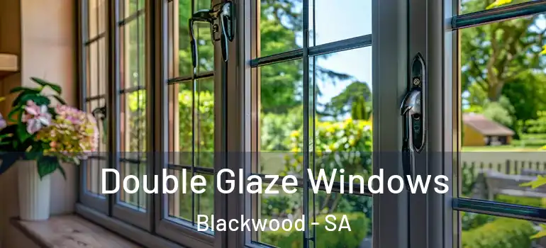 Double Glaze Windows Blackwood - SA