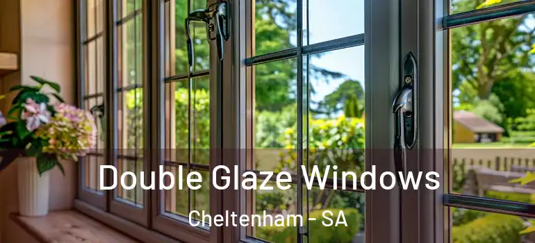 Double Glaze Windows Cheltenham - SA