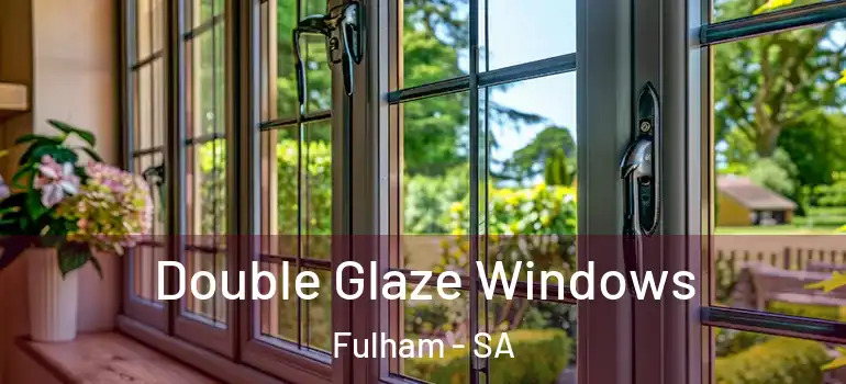 Double Glaze Windows Fulham - SA
