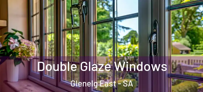 Double Glaze Windows Glenelg East - SA