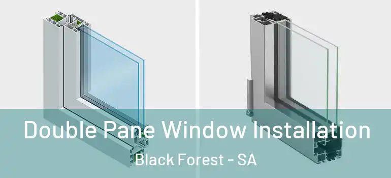  Double Pane Window Installation Black Forest - SA