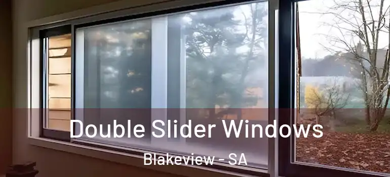 Double Slider Windows Blakeview - SA