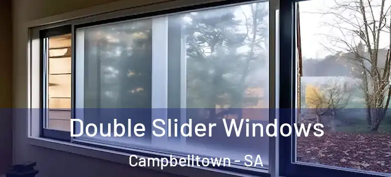 Double Slider Windows Campbelltown - SA
