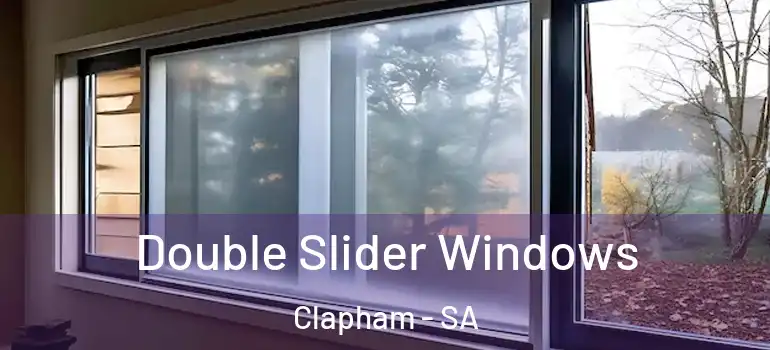 Double Slider Windows Clapham - SA