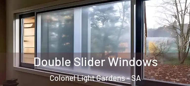 Double Slider Windows Colonel Light Gardens - SA