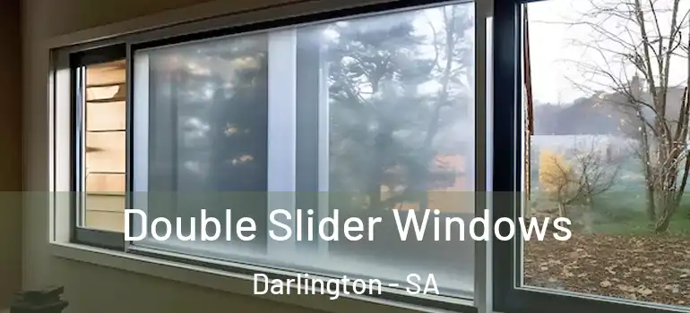 Double Slider Windows Darlington - SA