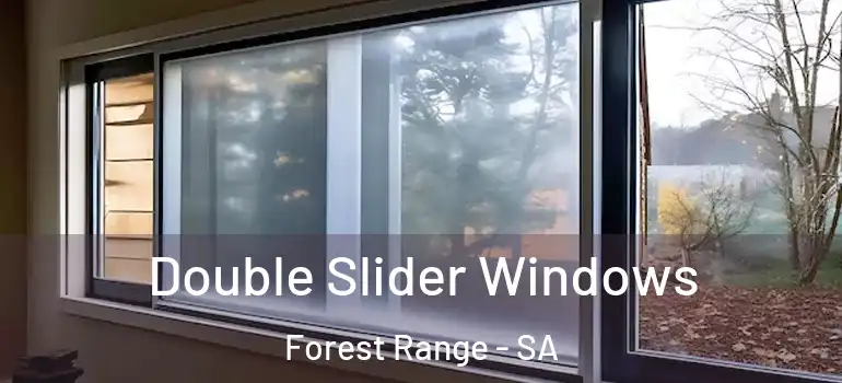 Double Slider Windows Forest Range - SA