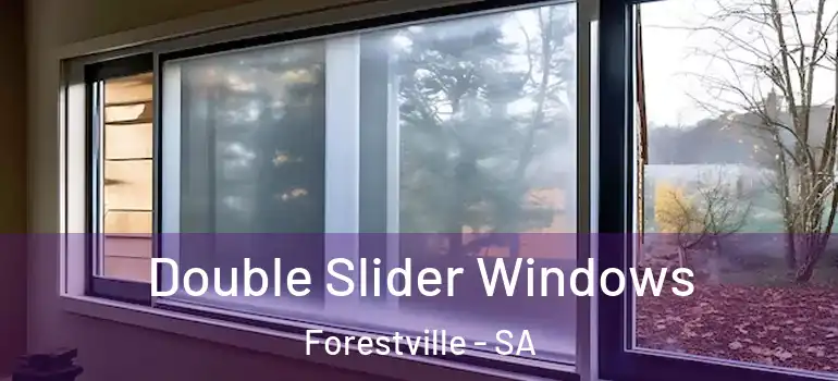 Double Slider Windows Forestville - SA