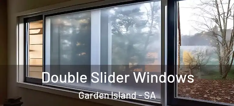 Double Slider Windows Garden Island - SA