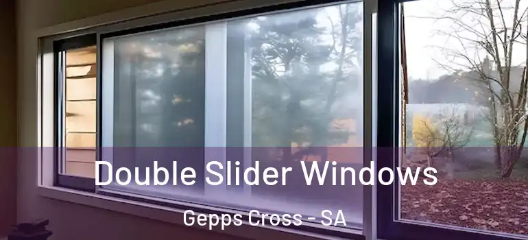 Double Slider Windows Gepps Cross - SA