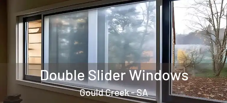 Double Slider Windows Gould Creek - SA