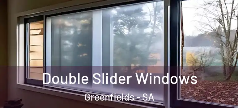 Double Slider Windows Greenfields - SA