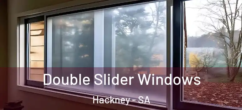 Double Slider Windows Hackney - SA