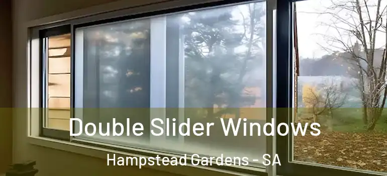 Double Slider Windows Hampstead Gardens - SA